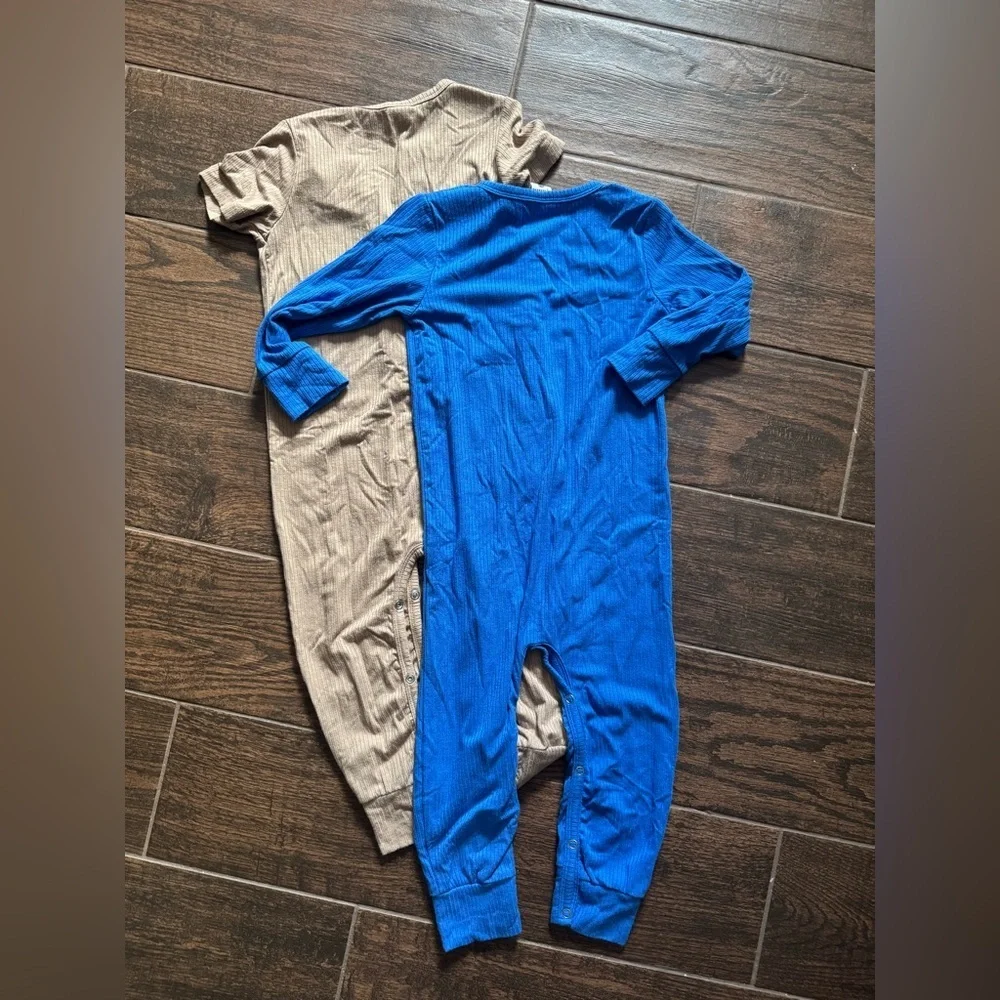 Kate Quinn Ribbed One-Piece Romper Bundle 2T